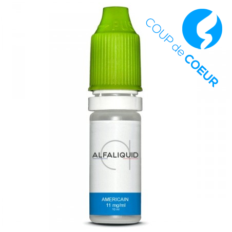 E-liquide saveur Tabac American - ALFALIQUID