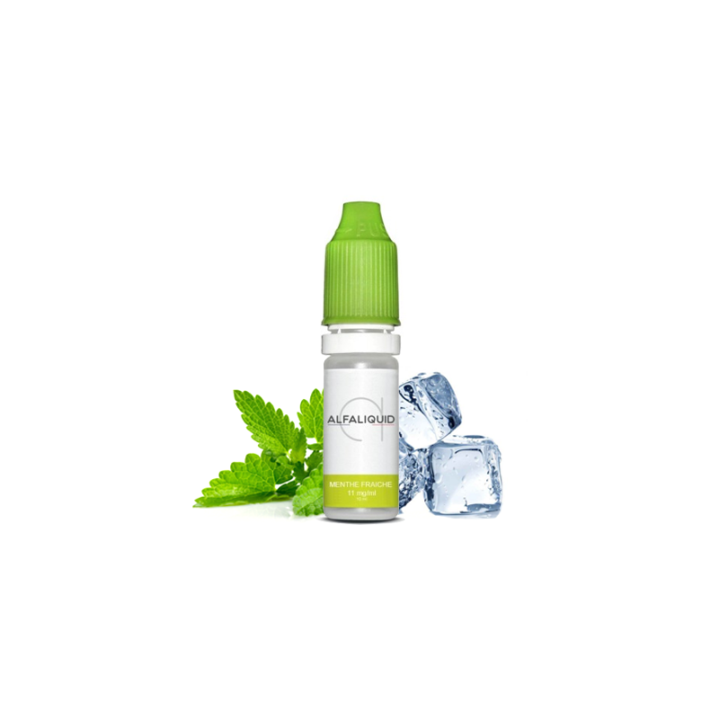 E-liquide saveur Menthe Fraiche - ALFALIQUID