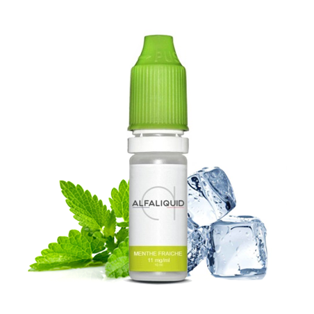 E-liquide saveur Menthe Fraiche - ALFALIQUID