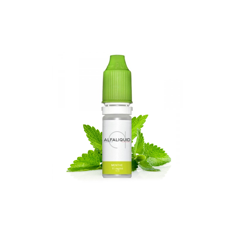 E-liquide saveur Menthe - ALFALIQUID