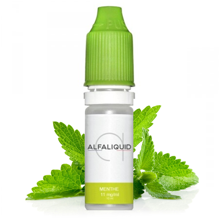 E-liquide saveur Menthe - ALFALIQUID