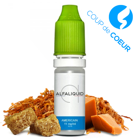 E-liquide saveur Tabac American - ALFALIQUID