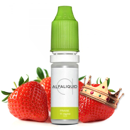 E-liquide saveur Fraise - ALFALIQUID