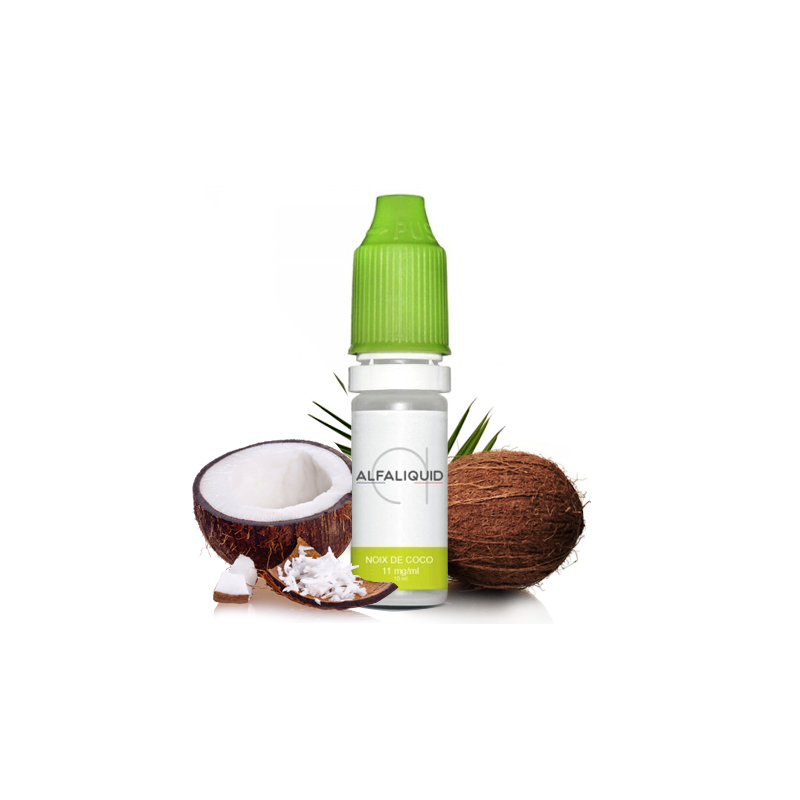 E-liquide saveur Noix de coco - ALFALIQUID