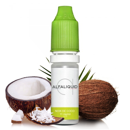 E-liquide saveur Noix de coco - ALFALIQUID