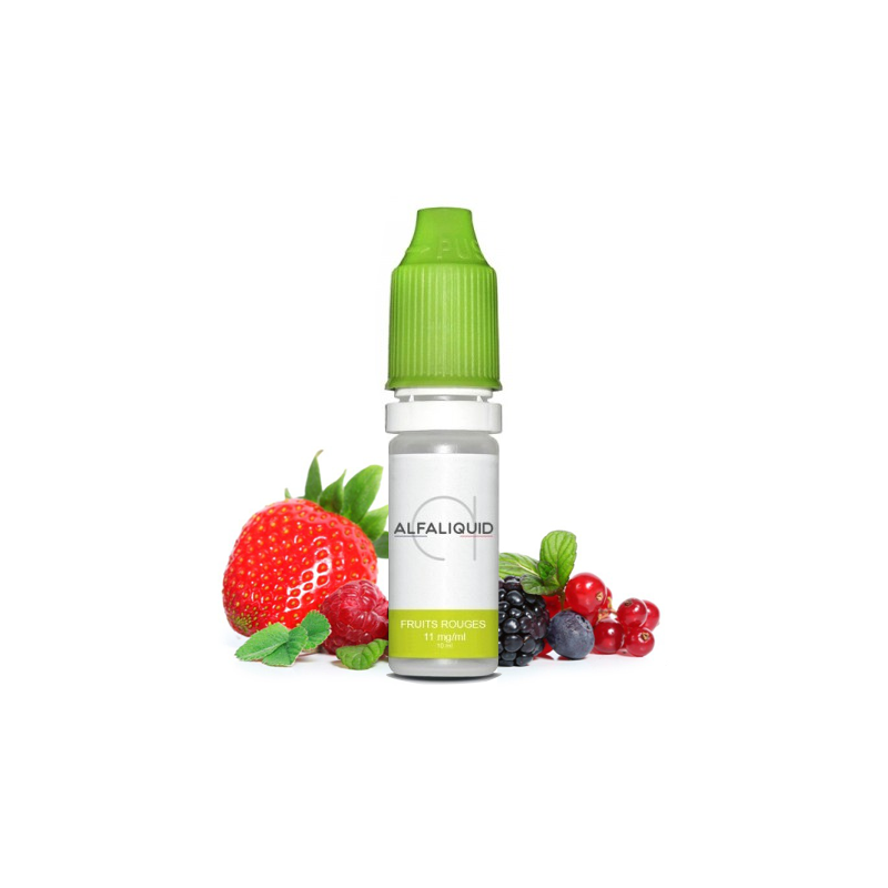 E-liquide saveur Fruits rouges - ALFALIQUID