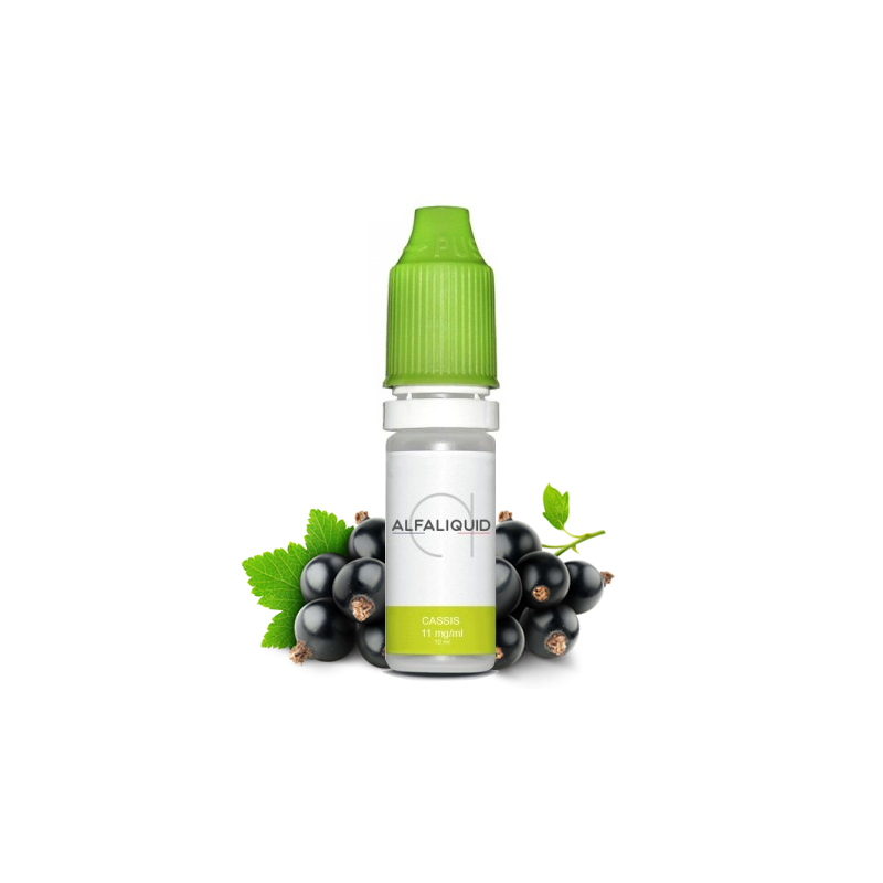 E-liquide saveur Cassis - ALFALIQUID