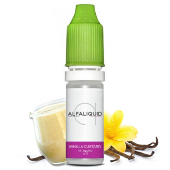 E-liquide saveur Vanilla Custard - ALFALIQUID