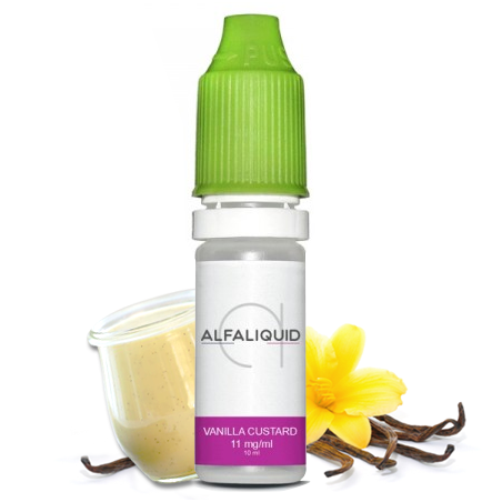 E-liquide saveur Vanilla Custard - ALFALIQUID