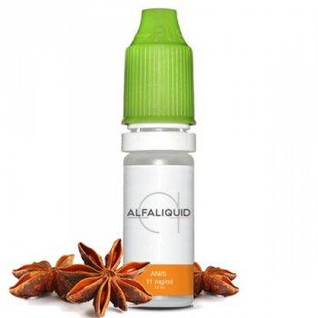 E-liquide saveur Anis 10ml - ALFALIQUID