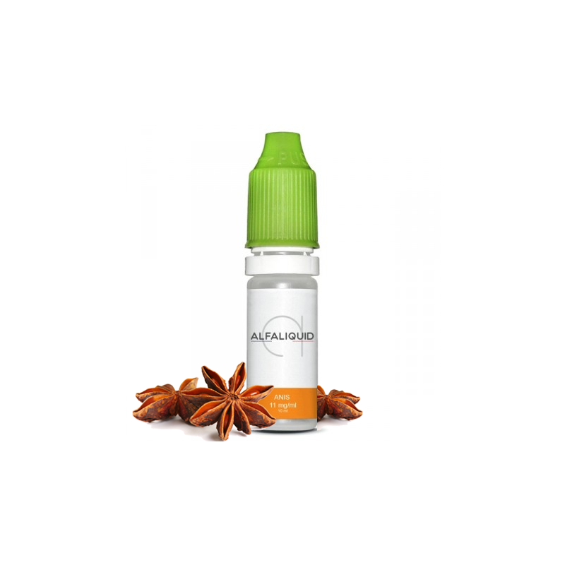 E-liquide saveur Anis 10ml - ALFALIQUID
