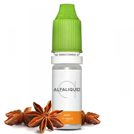 E-liquide saveur Anis 10ml - ALFALIQUID
