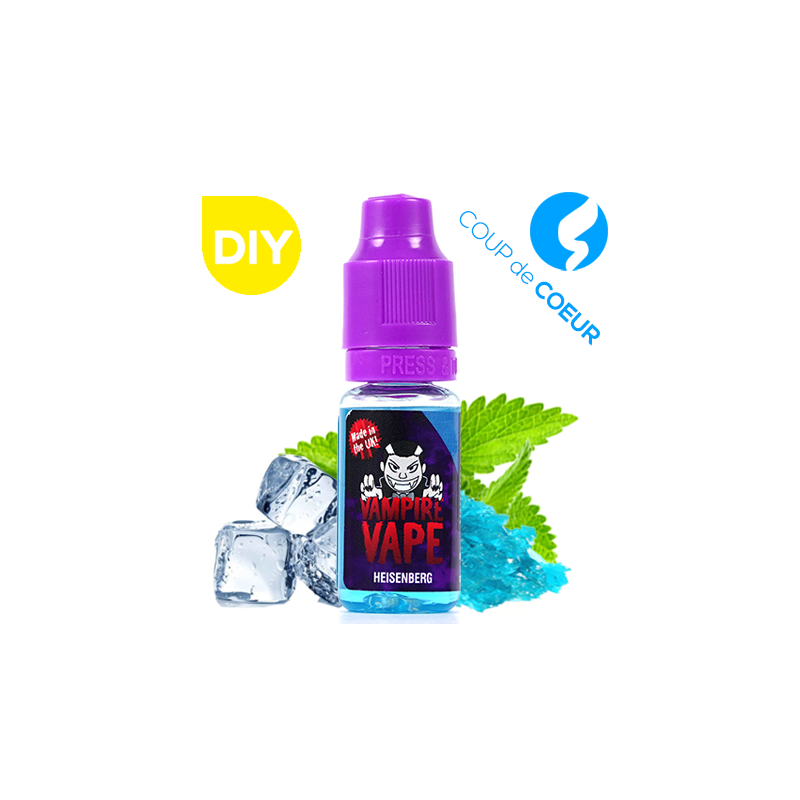 Arôme concentré saveur Heisenberg 30ml VAMPIRE VAPE