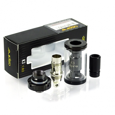 Clearomiseur K3 BVC 2ml - ASPIRE Clearomiseur K3 BVC 2ml - ASPIRE