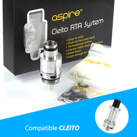 Système RTA pour clearomiseur CLEITO - ASPIRE