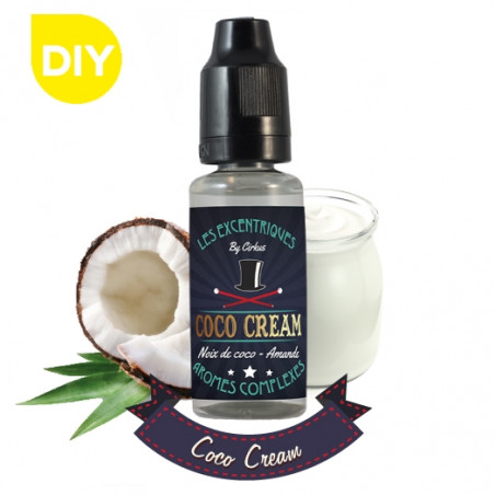 Arôme Coco Cream 20ml - Concentré DIY VDLV Arôme Coco Cream 20ml - Concentré DIY VDLV