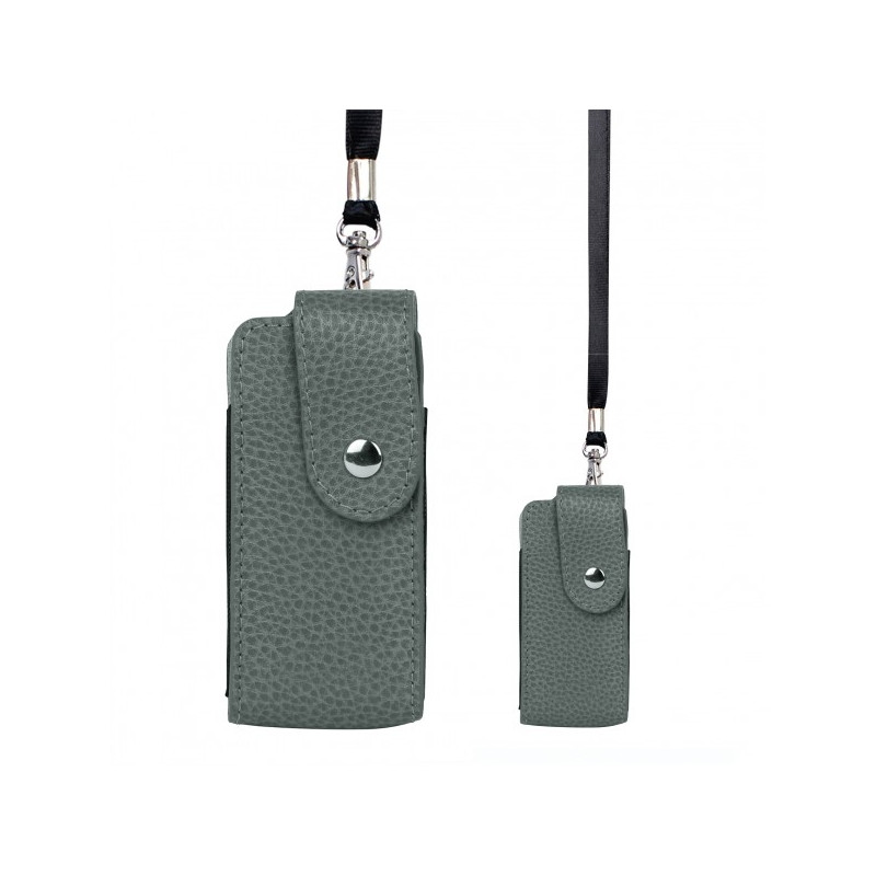 Étui en cuir pour Box avec tour de cou - LAURIGE