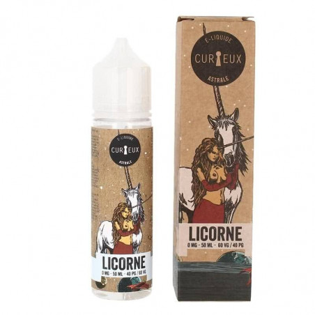 E-liquide Licorne 50 ml - Curieux