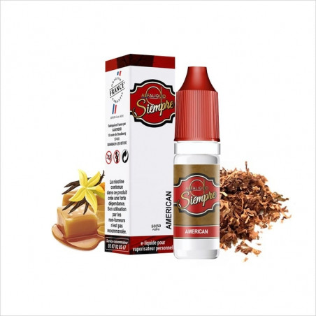 E-liquide American 50 / 50 - Alfaliquid