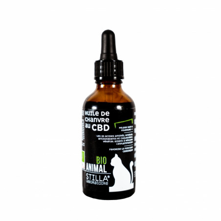 Huile CBD 50 ml animal - Stilla