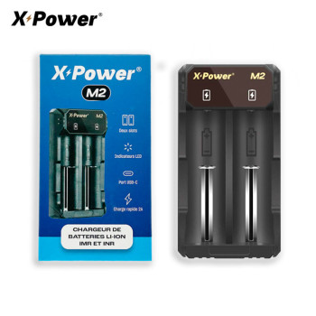 Pack chargeur + deux accus
