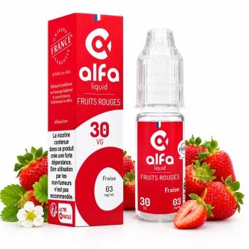 E-liquide Fraise - ALFALIQUID