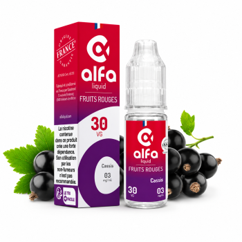 E-liquide Cassis - ALFALIQUID